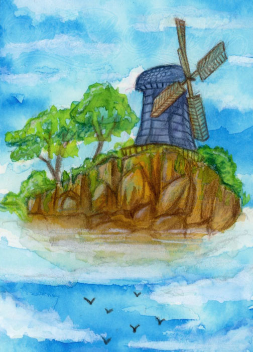 The windmill in the sky